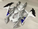Suzuki GSXR600 GSXR750 2008-2010 Injection ABS Fairing - Factory Style - White Silver - MFS5091